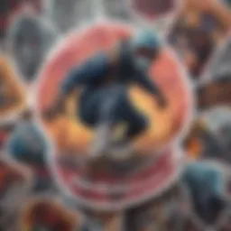 Vibrant anti-hero sticker design showcasing rebellious spirit