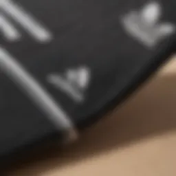 Adidas stripe t-shirt showcasing unique design elements