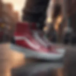 Vans Zip Up High Tops showcasing their sleek design