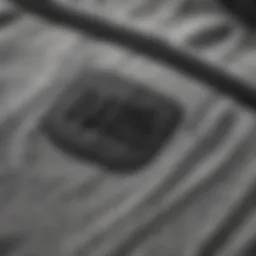 Close-up view of the Nike SB GFX Hoodie showcasing the fabric texture