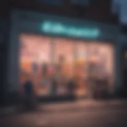 Vibrant Ripndip storefront showcasing unique skate gear
